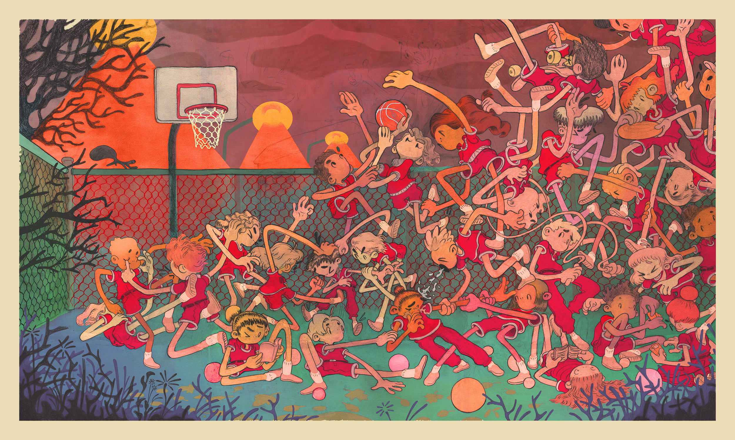 Illustration by illustrator Jess DeNobrega