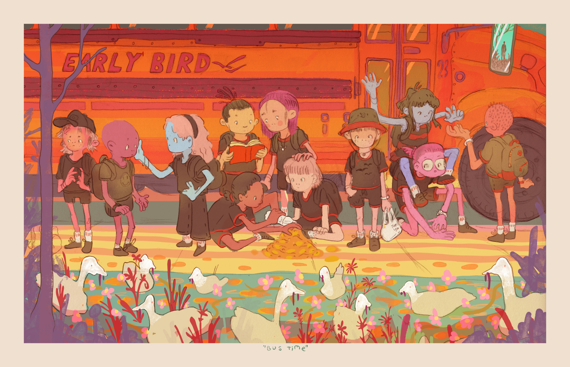 Illustration by illustrator Jess DeNobrega