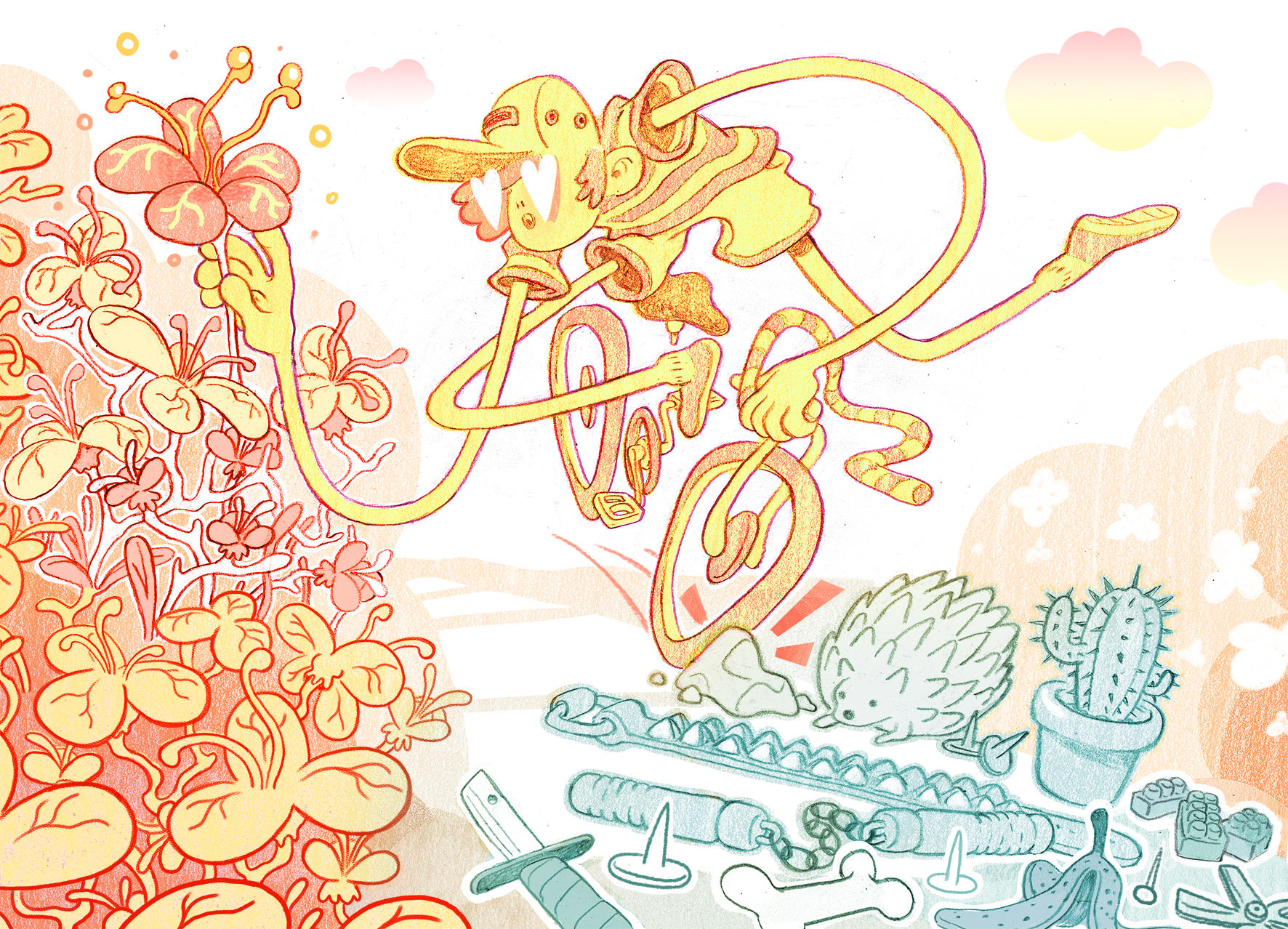 Illustration by illustrator Jess DeNobrega