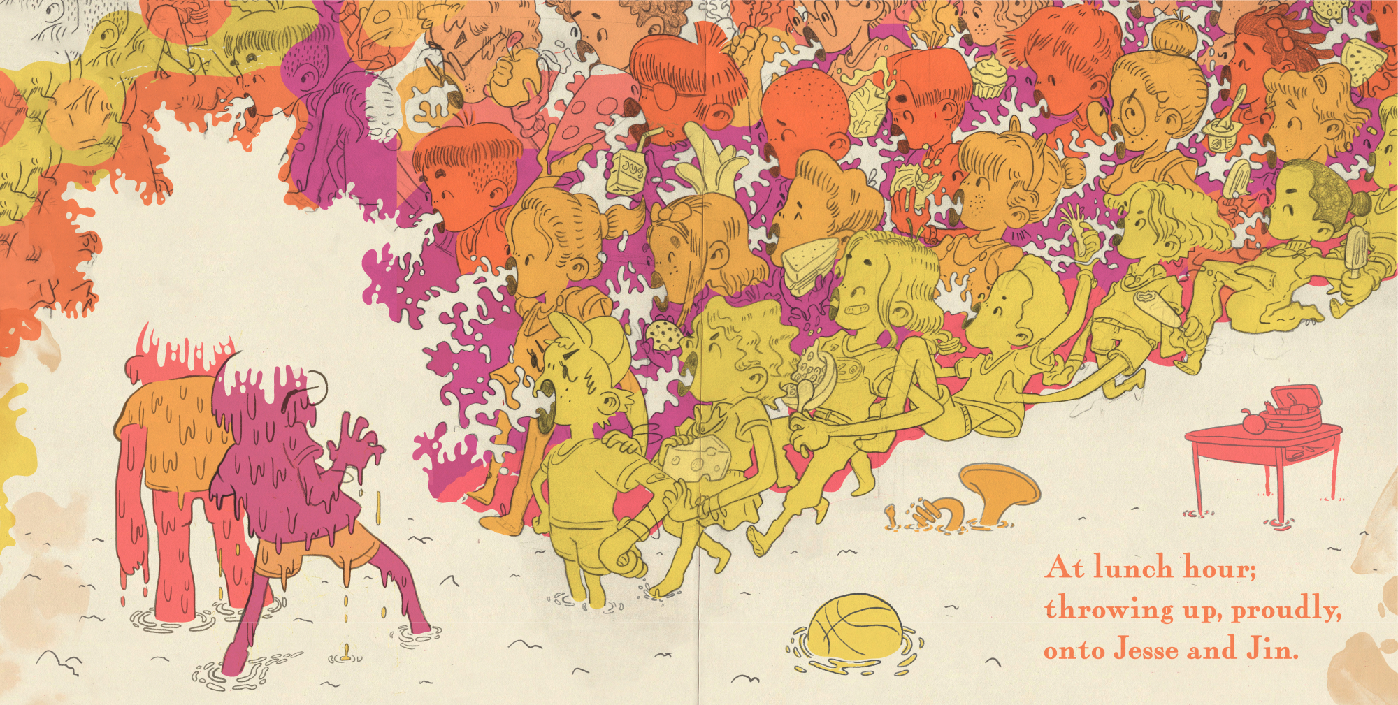 Illustration by illustrator Jess DeNobrega